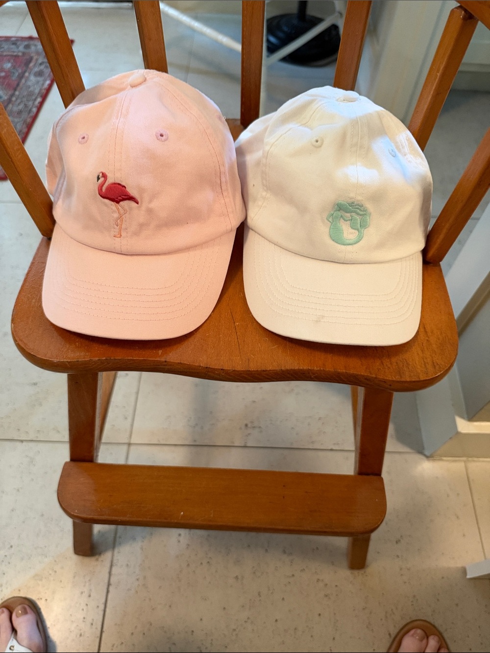 Spartina 449 Pink Flamingo & White Cap with Mint Logo